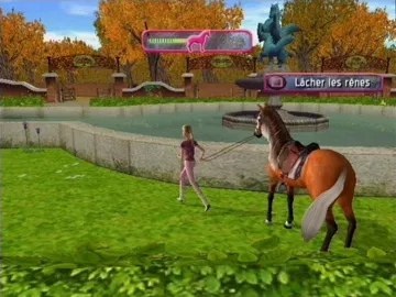 Barbie Horse Adventures - Wild Horse Rescue screen shot game playing